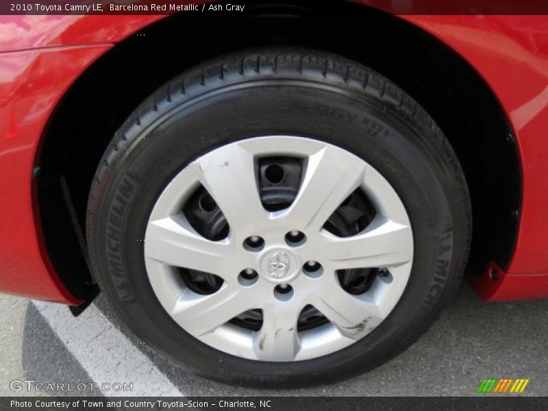 Barcelona Red Metallic / Ash Gray 2010 Toyota Camry LE
