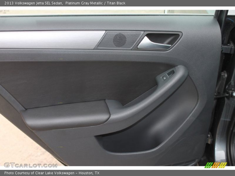 Platinum Gray Metallic / Titan Black 2013 Volkswagen Jetta SEL Sedan