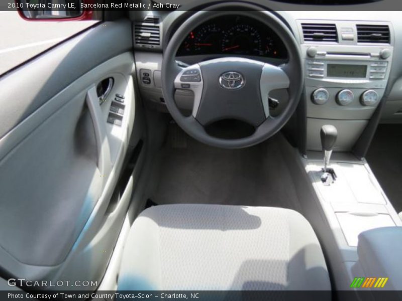 Barcelona Red Metallic / Ash Gray 2010 Toyota Camry LE