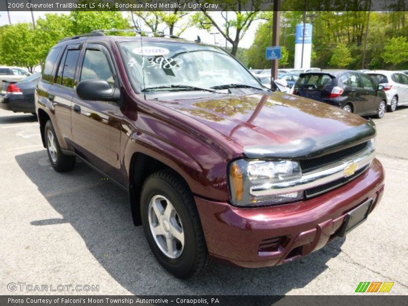 Bordeaux Red Metallic / Light Gray 2006 Chevrolet TrailBlazer LS 4x4