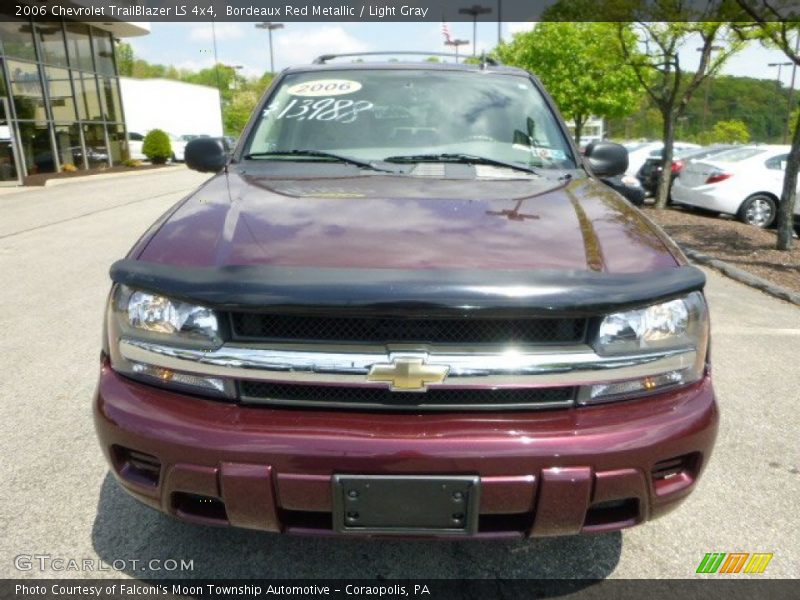 Bordeaux Red Metallic / Light Gray 2006 Chevrolet TrailBlazer LS 4x4