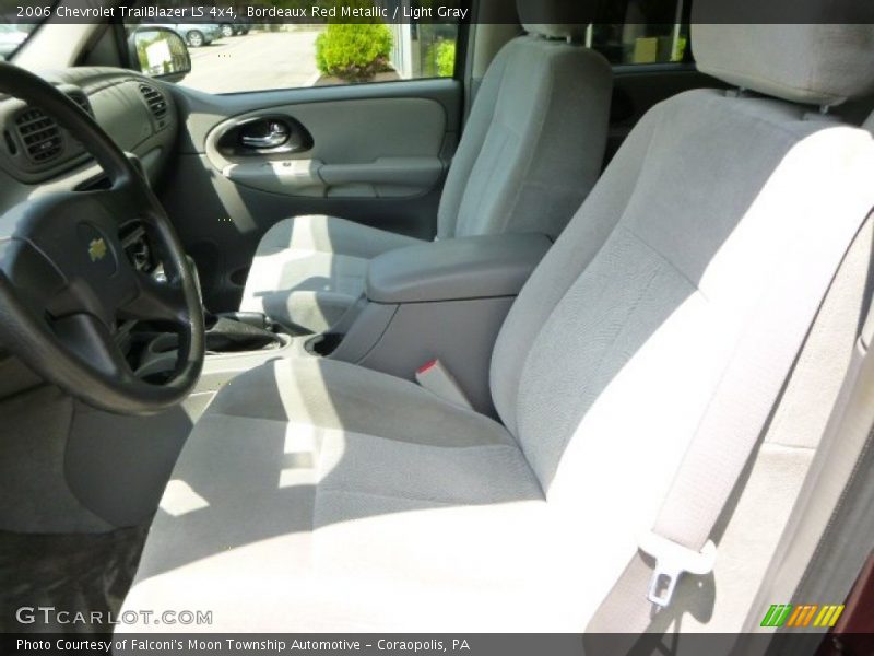 Bordeaux Red Metallic / Light Gray 2006 Chevrolet TrailBlazer LS 4x4