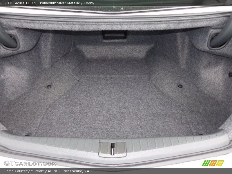 Palladium Silver Metallic / Ebony 2010 Acura TL 3.5