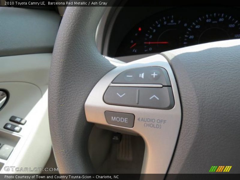 Barcelona Red Metallic / Ash Gray 2010 Toyota Camry LE