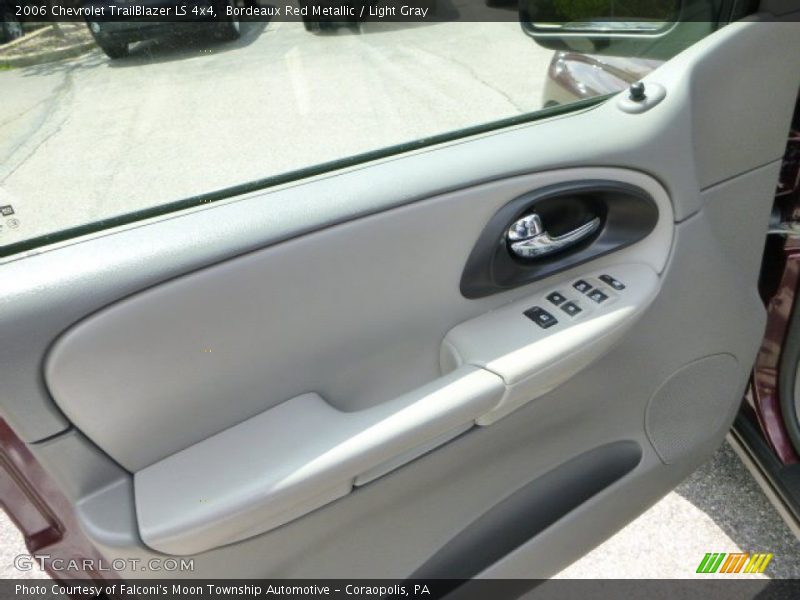Bordeaux Red Metallic / Light Gray 2006 Chevrolet TrailBlazer LS 4x4