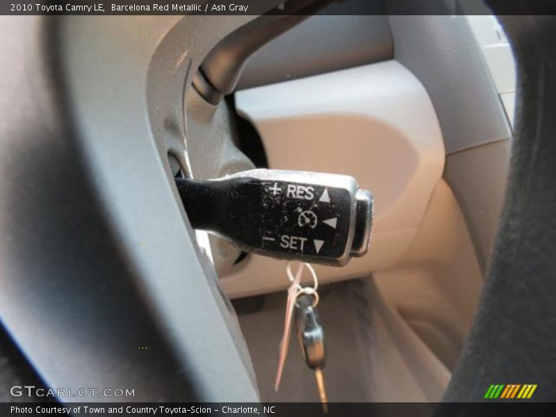 Barcelona Red Metallic / Ash Gray 2010 Toyota Camry LE