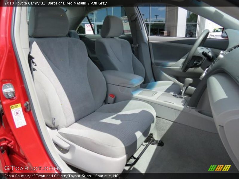 Barcelona Red Metallic / Ash Gray 2010 Toyota Camry LE
