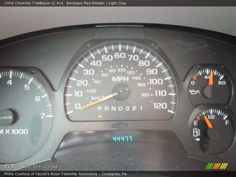 Bordeaux Red Metallic / Light Gray 2006 Chevrolet TrailBlazer LS 4x4