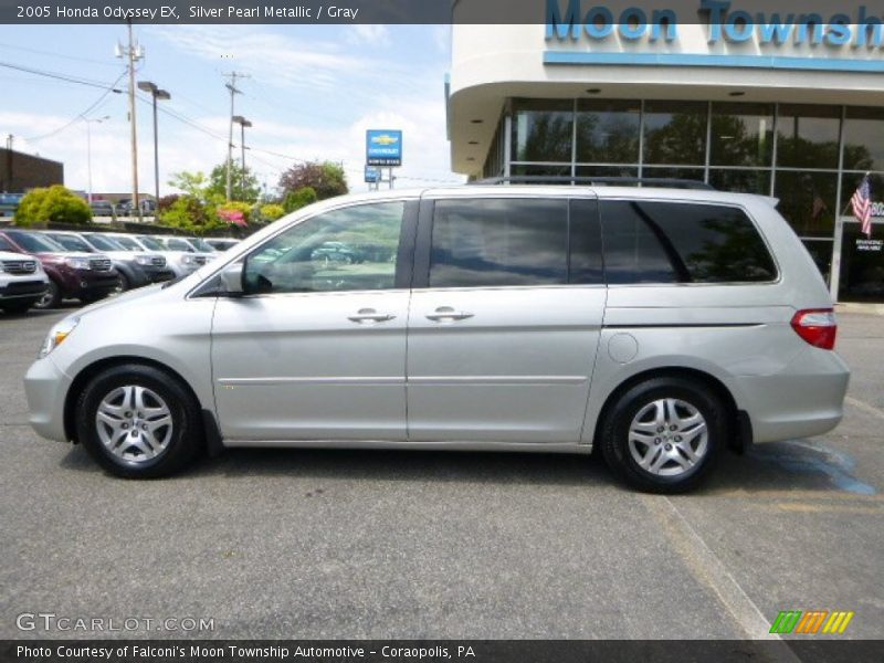 Silver Pearl Metallic / Gray 2005 Honda Odyssey EX