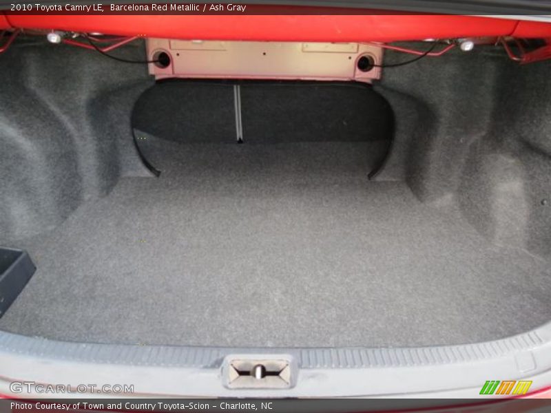 Barcelona Red Metallic / Ash Gray 2010 Toyota Camry LE