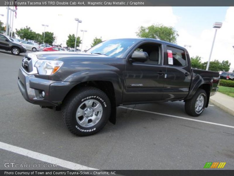 Magnetic Gray Metallic / Graphite 2013 Toyota Tacoma V6 TRD Double Cab 4x4