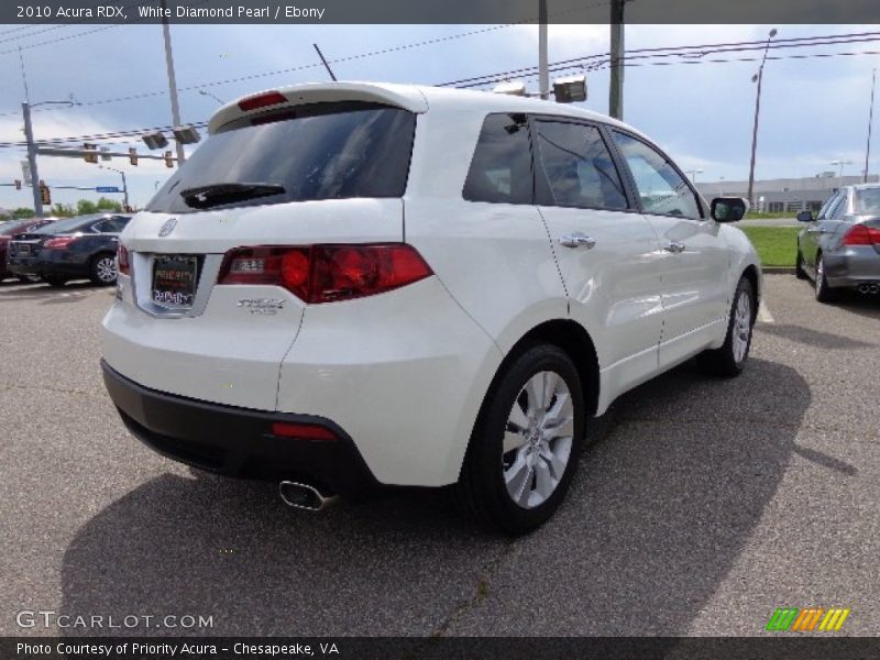 White Diamond Pearl / Ebony 2010 Acura RDX