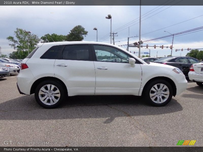 White Diamond Pearl / Ebony 2010 Acura RDX