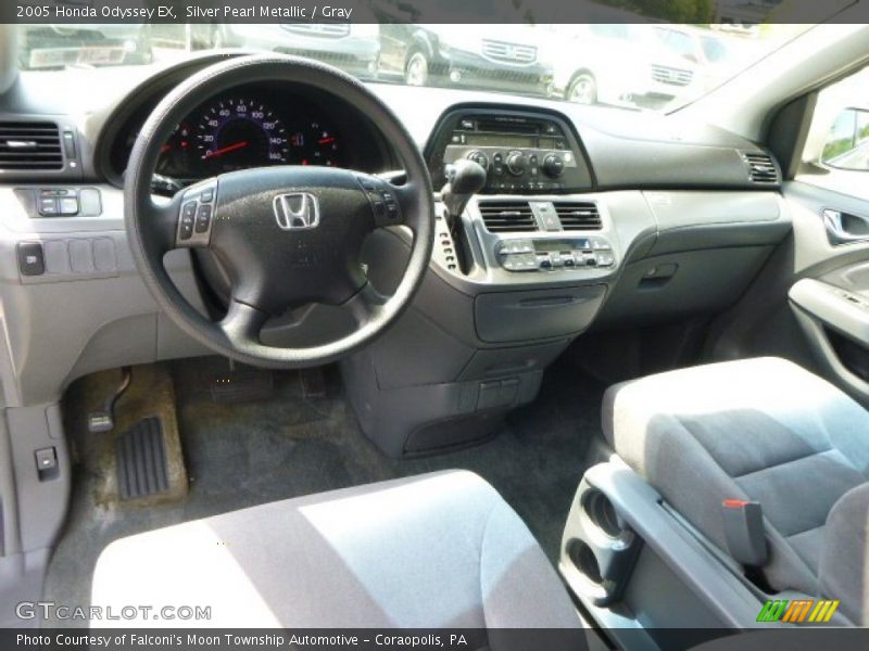 Gray Interior - 2005 Odyssey EX 