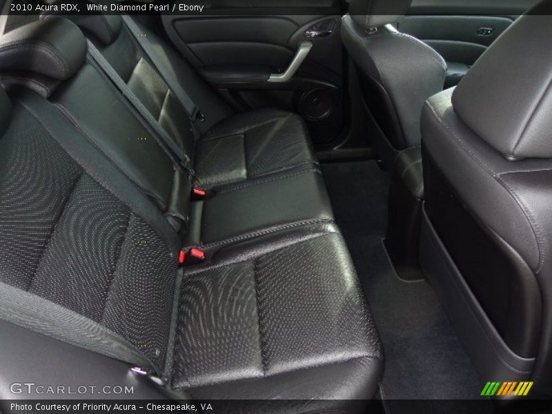 White Diamond Pearl / Ebony 2010 Acura RDX