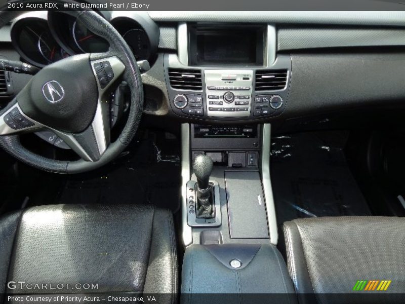 White Diamond Pearl / Ebony 2010 Acura RDX