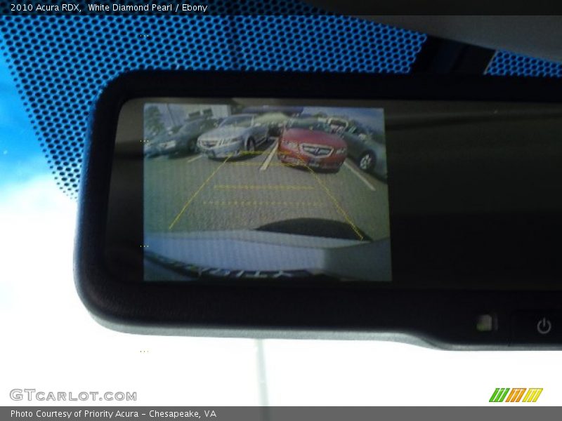 White Diamond Pearl / Ebony 2010 Acura RDX