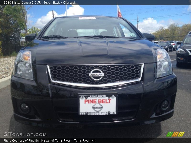 Super Black / Charcoal 2010 Nissan Sentra 2.0 SR