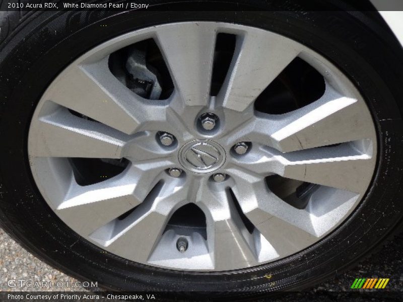 White Diamond Pearl / Ebony 2010 Acura RDX
