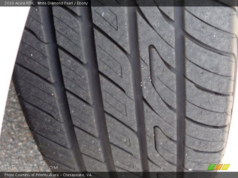 White Diamond Pearl / Ebony 2010 Acura RDX