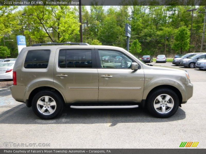 Mocha Metallic / Beige 2011 Honda Pilot EX 4WD