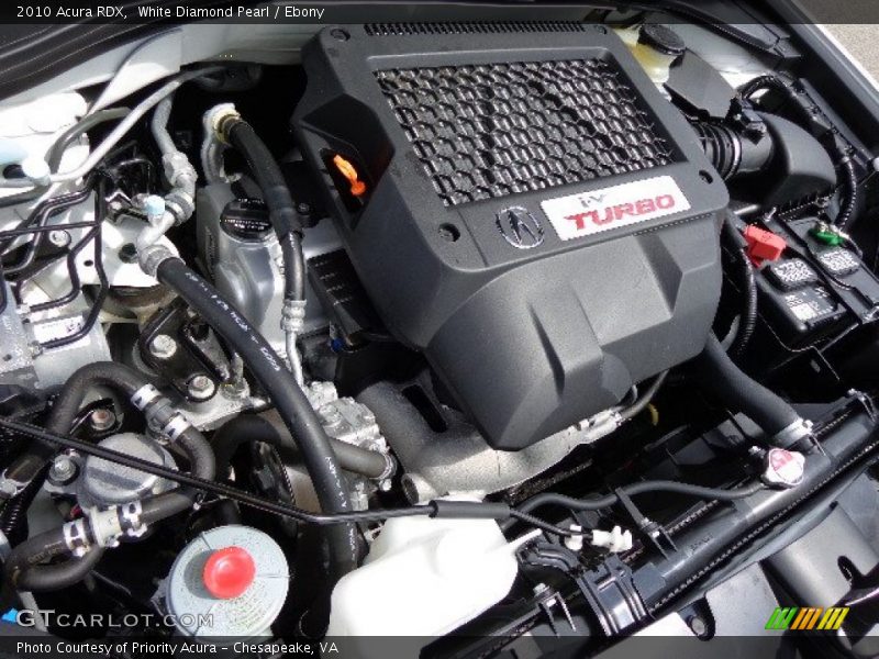 White Diamond Pearl / Ebony 2010 Acura RDX