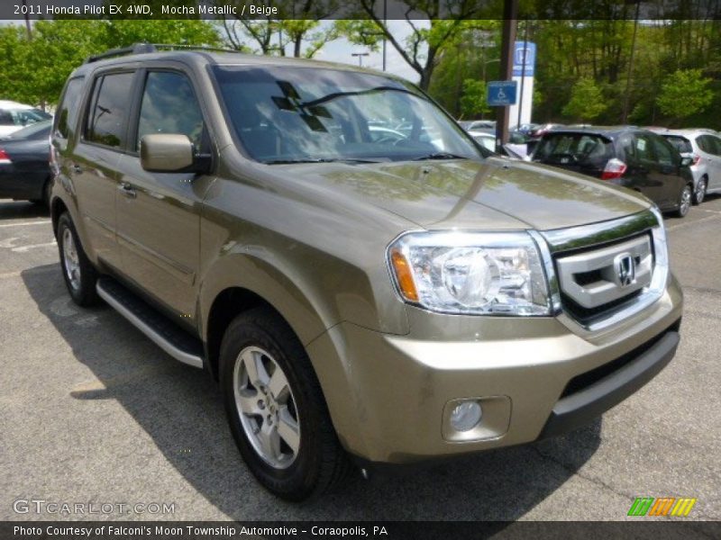 Mocha Metallic / Beige 2011 Honda Pilot EX 4WD