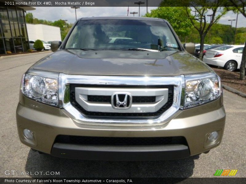 Mocha Metallic / Beige 2011 Honda Pilot EX 4WD