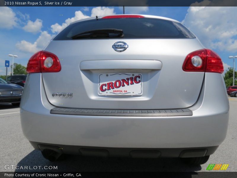 Silver Ice / Gray 2010 Nissan Rogue S