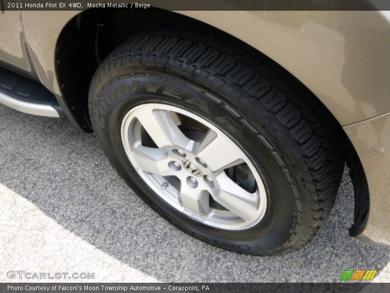 Mocha Metallic / Beige 2011 Honda Pilot EX 4WD