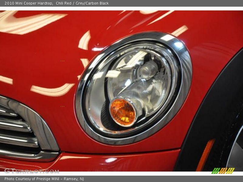 Chili Red / Grey/Carbon Black 2010 Mini Cooper Hardtop