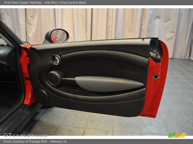 Chili Red / Grey/Carbon Black 2010 Mini Cooper Hardtop