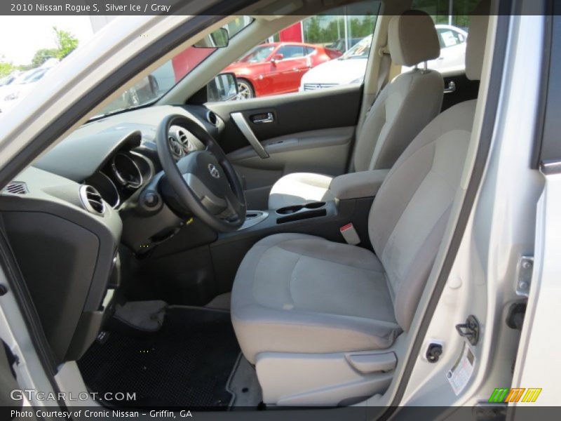 Silver Ice / Gray 2010 Nissan Rogue S