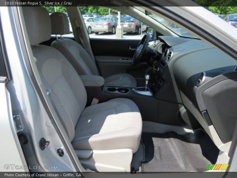 Silver Ice / Gray 2010 Nissan Rogue S