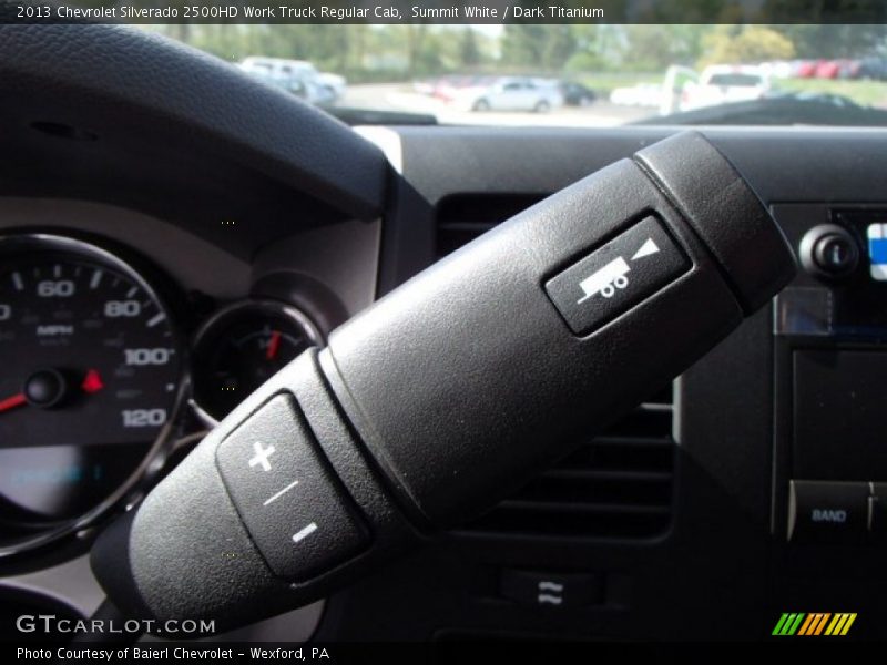 Summit White / Dark Titanium 2013 Chevrolet Silverado 2500HD Work Truck Regular Cab