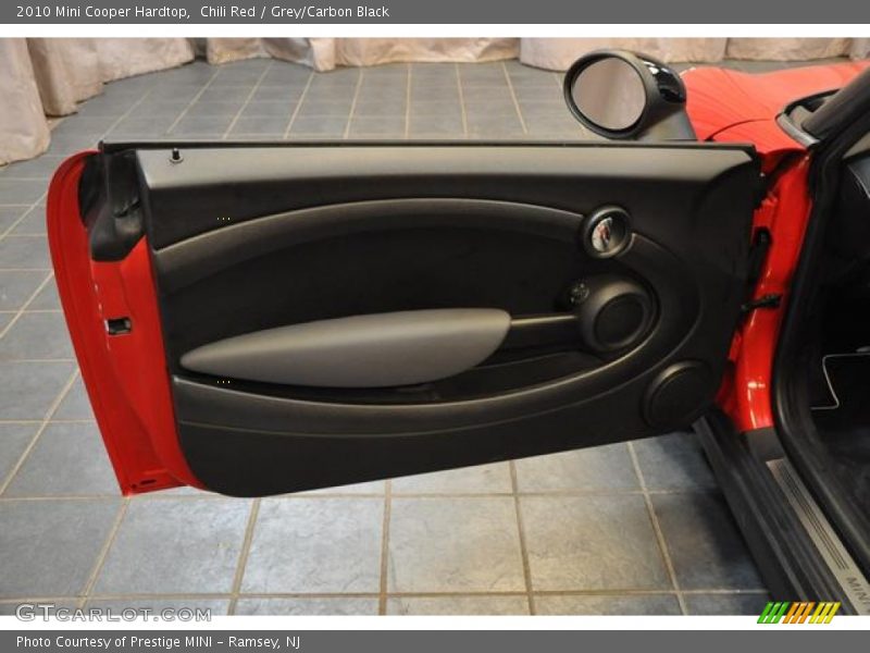 Chili Red / Grey/Carbon Black 2010 Mini Cooper Hardtop