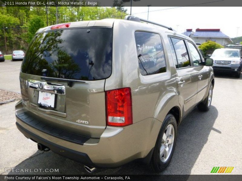 Mocha Metallic / Beige 2011 Honda Pilot EX-L 4WD