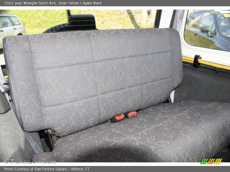 Solar Yellow / Agate Black 2001 Jeep Wrangler Sport 4x4