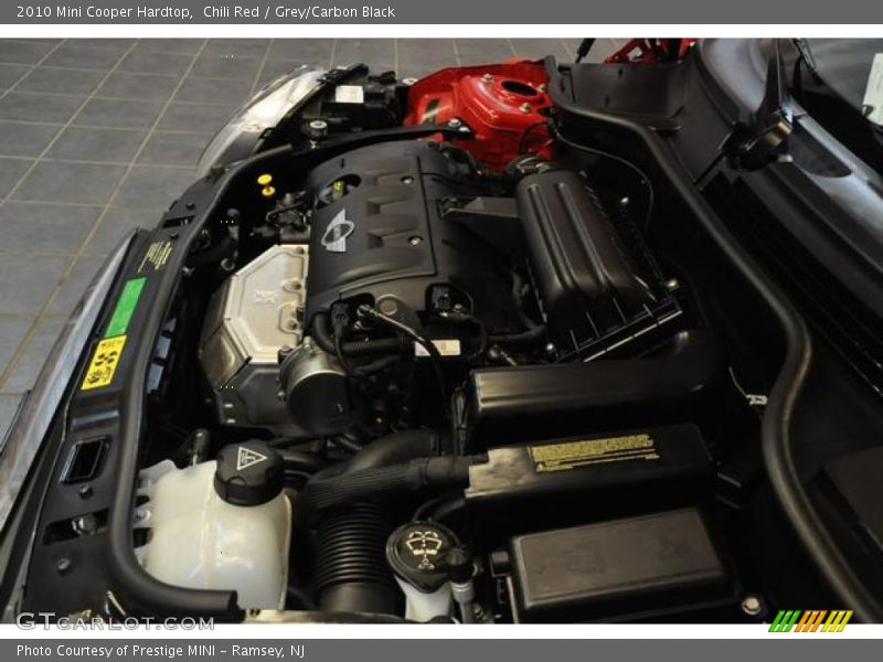Chili Red / Grey/Carbon Black 2010 Mini Cooper Hardtop