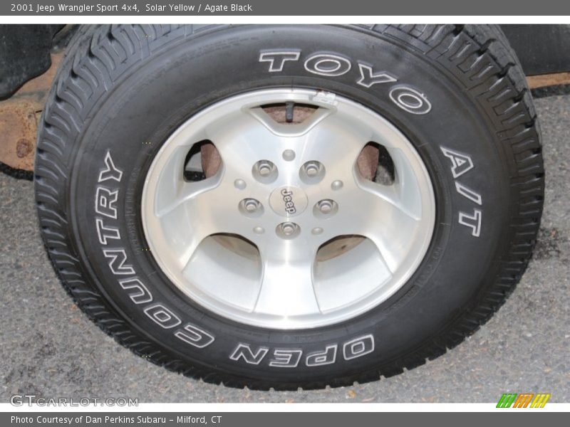  2001 Wrangler Sport 4x4 Wheel