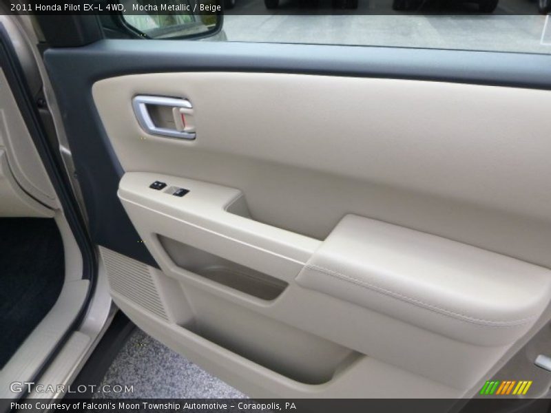 Mocha Metallic / Beige 2011 Honda Pilot EX-L 4WD