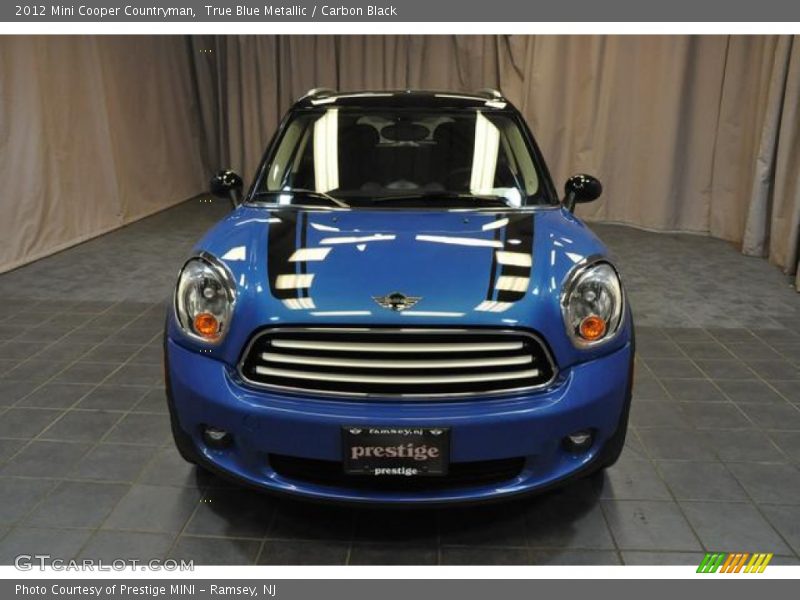 True Blue Metallic / Carbon Black 2012 Mini Cooper Countryman