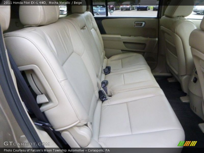 Mocha Metallic / Beige 2011 Honda Pilot EX-L 4WD