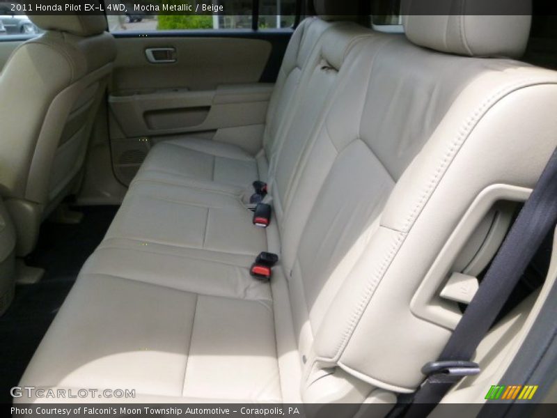 Mocha Metallic / Beige 2011 Honda Pilot EX-L 4WD