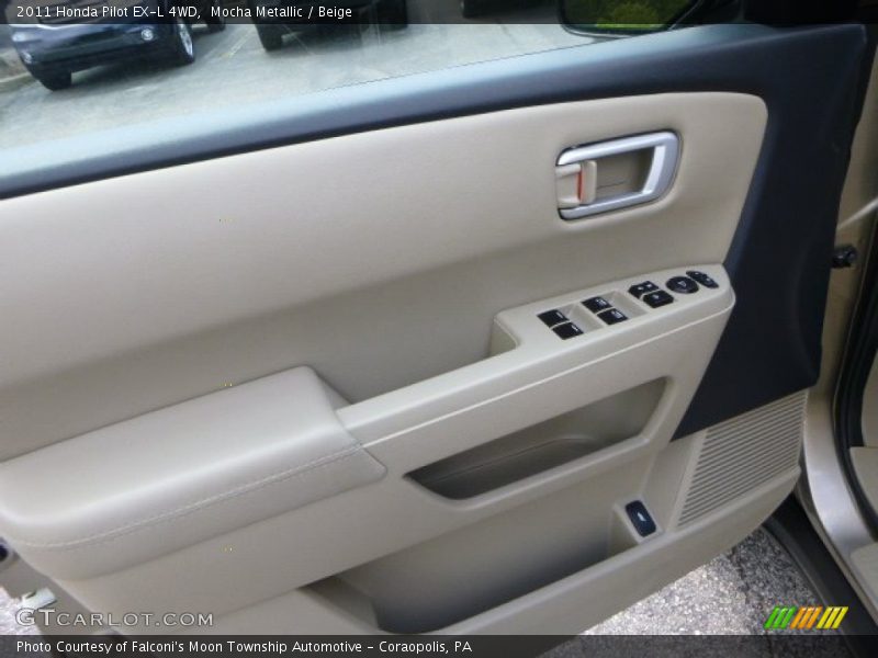 Mocha Metallic / Beige 2011 Honda Pilot EX-L 4WD