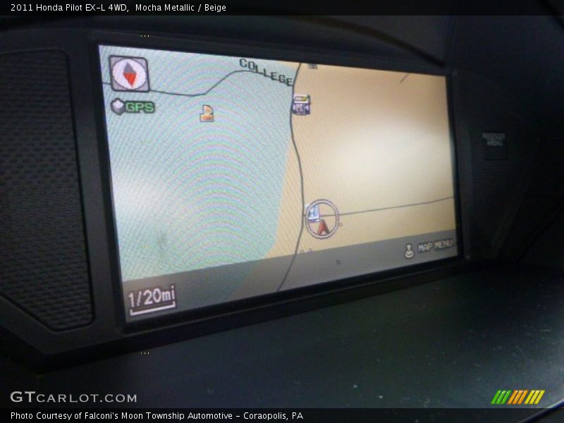 Mocha Metallic / Beige 2011 Honda Pilot EX-L 4WD
