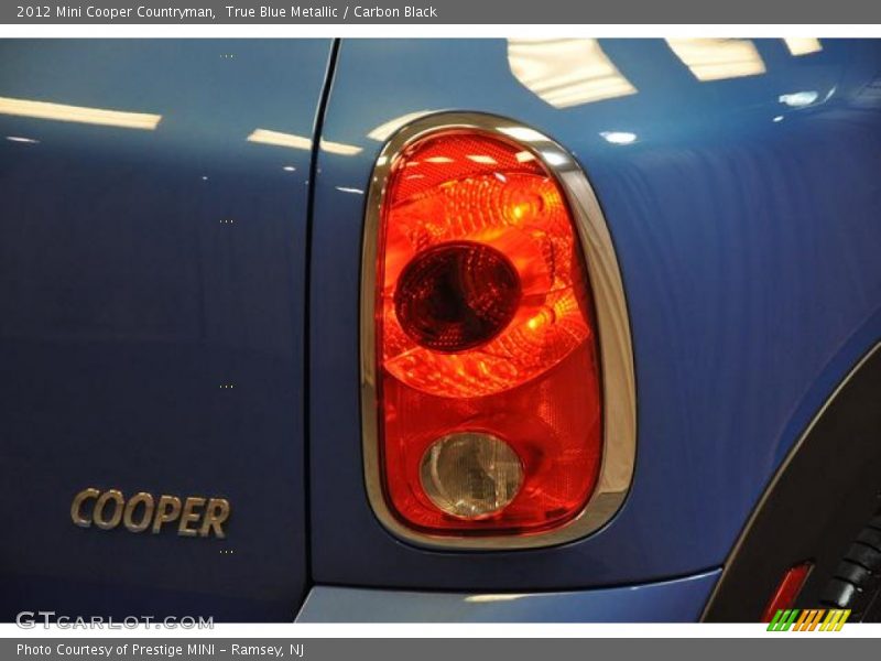 True Blue Metallic / Carbon Black 2012 Mini Cooper Countryman
