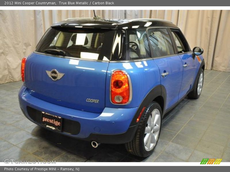 True Blue Metallic / Carbon Black 2012 Mini Cooper Countryman