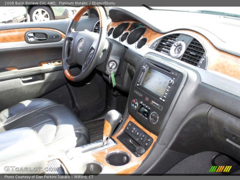 Platinum Metallic / Ebony/Ebony 2008 Buick Enclave CXL AWD