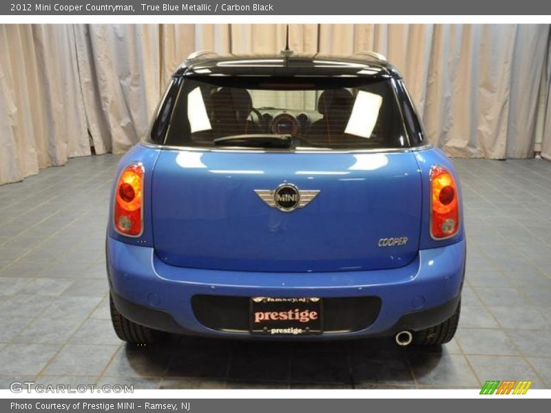 True Blue Metallic / Carbon Black 2012 Mini Cooper Countryman